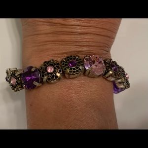 Purple bracelet
